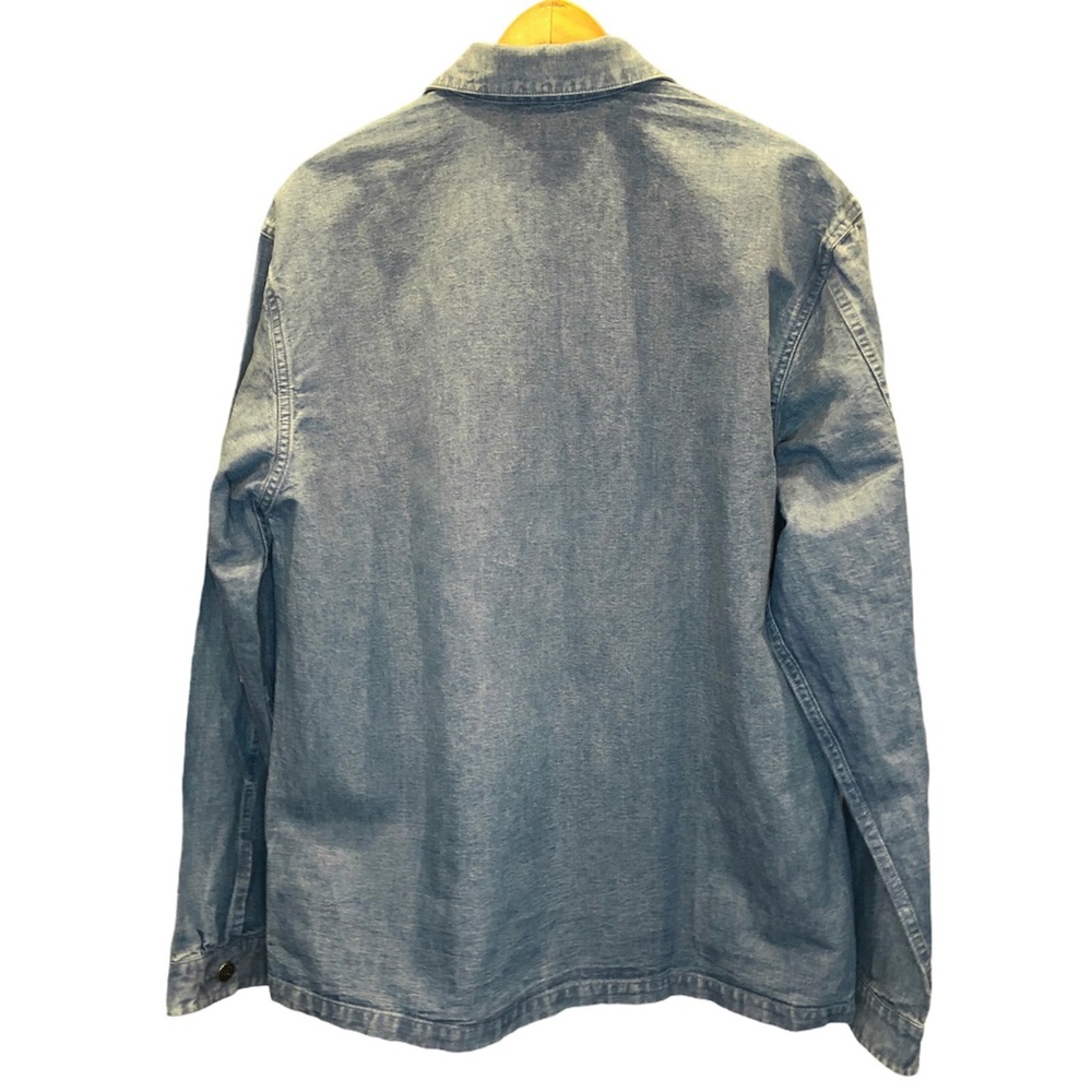 Ralph Lauren Double RRL Indigo Popover Workshirt M - Picture 12 of 13